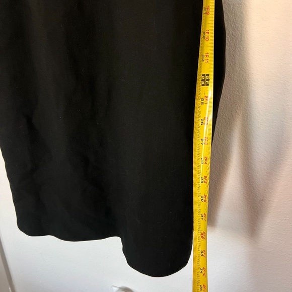 Ann Taylor Petites 6P Black Wool Dress - Needs Small Repair (See Photo) - Picture 6 of 7